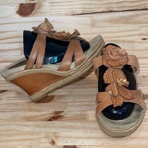 Earthies Semprini Wedges 7.5